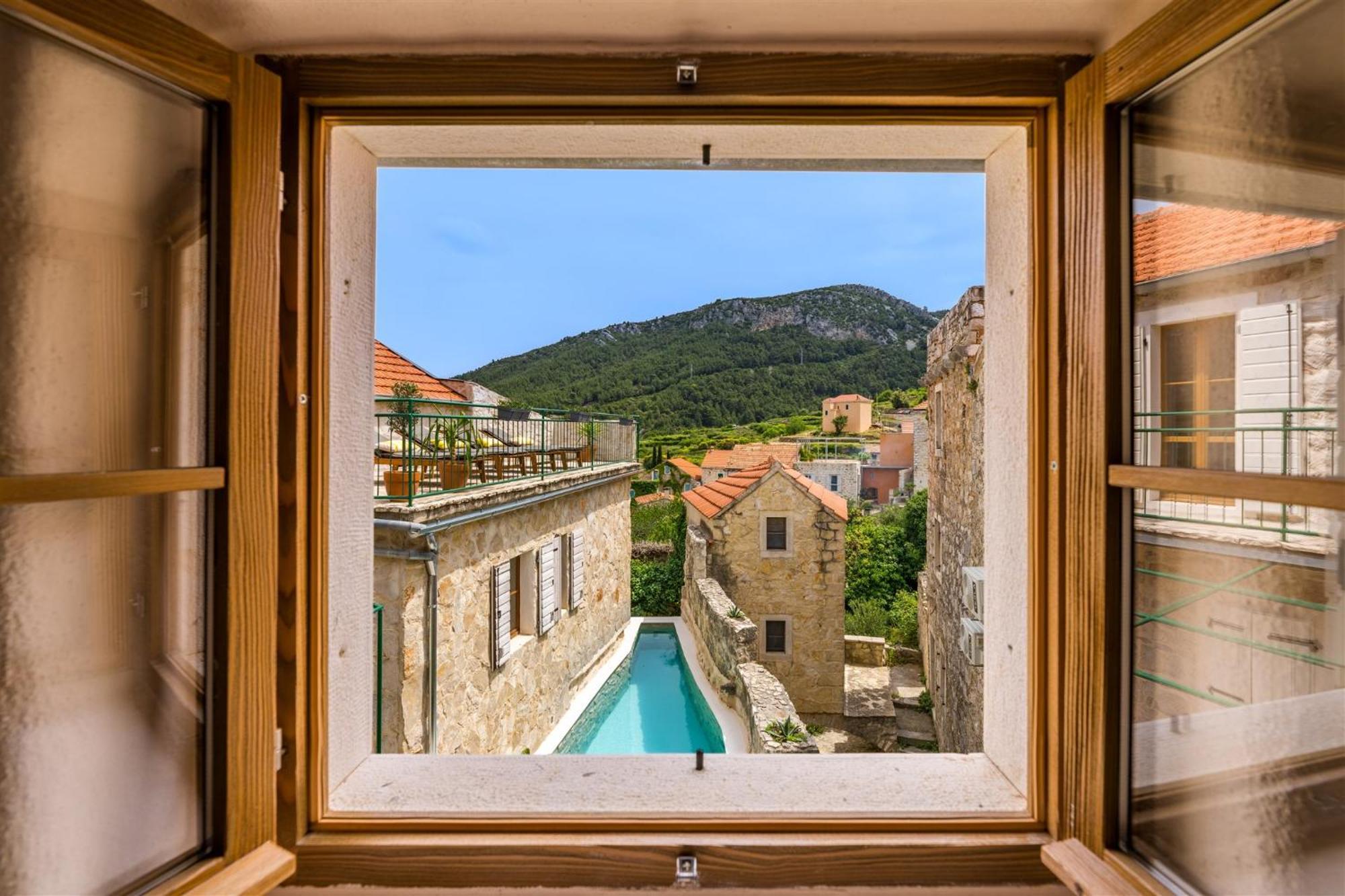 Villa Dvor Pitve Jelsa  Esterno foto
